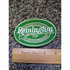 Remington Firearms America's Oldest Gunmaker Embroidered Iron-On PATCH 4' oval