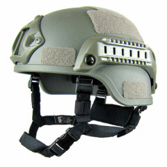 Outdoor ABS Tactical Combat CS Tactics Sports Helmet Full Head Hats Headwear 