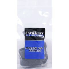 Uncle Mike's 88654 Black Molded Professional Belt Keeper 4Pack 2 1/4"