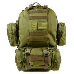 3V Gear Paratus 3-Day Operator's Backpack, Olive Drab
