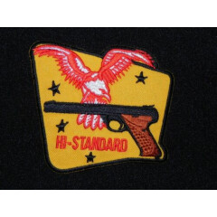 HIGH STANDARD CLOTH PATCH 22 AUTO (2) ONE LARGE AND ONE SMALL FREE SHIPPING