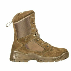 5.11 Tactical Men's ATAC 2.0 8" Side Zip Military Dark Coyote Boot, Style 12393