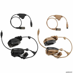 FMA & FCS Tactical Noise Reduction Communication Headset Voice Upgrade Version