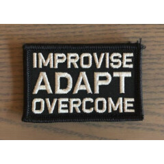 "Improvise. Adapt. Overcome" 2 x 3 Morale Patch (Hook & Loop)