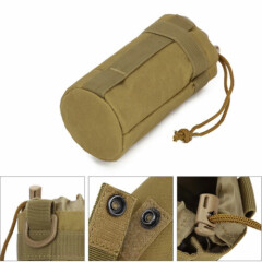 Outdoor Tactical Molle Water Bottle Bag Military Hiking Travel Kettle Pouch