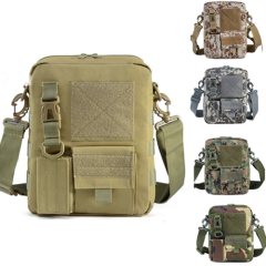 Military Tactical Shoulder Bag Sling Bag Men Camping Outdoor Molle Phone Pack US