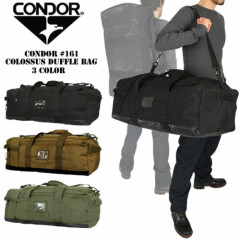 Condor 161 Tactical Camping Hunting Military Colossus Duffle Shoulder Backpack