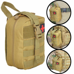 Tactical Survival MOLLE Rip Away First EMT Medical First Aid IFAK Pouch Bag