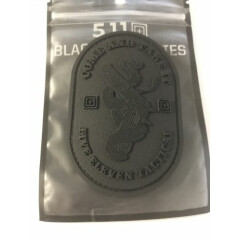 5.11 TACTICAL Morale Patch Black Out Series Come And Take It New