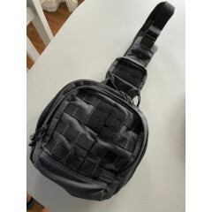 5.11 Tactical Rush MOAB 6 Sling Bag, Grey/Black
