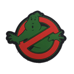 Ghostbusters No Ghosts PVC Morale Patch