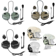 Tactical Communication Sound Pickup Noise Reduction Helmet headphones & Headset