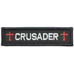 Crusader Templar Cross - 1x3.75 Patch
