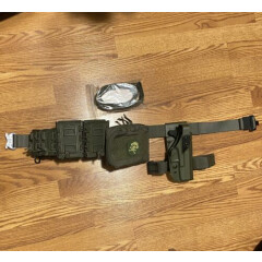 G code Assaulter Belt Ranger Green Glock 17 Small 28-32 Tactical Haley FREE GIFT