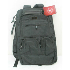 NRA Backpack Range Bag Black Ballistic Nylon Hiking Hunting with Padded Laptop 