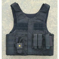 Gator Hawk TACTICAL / GH Body Armor Level IIIA Bullet Proof Vest X-LARGE Zip-Up!
