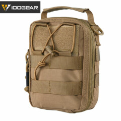 IDOGEAR Tactical Medical Pouch First Aid MOLLE EMT Utility Pouch Airsoft Duty