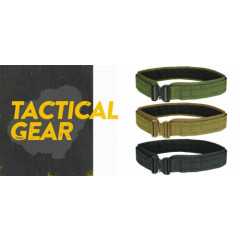 Tactical Cobra LCS Laser Cut MOLLE Nylon Padded Battle Pistol Belt