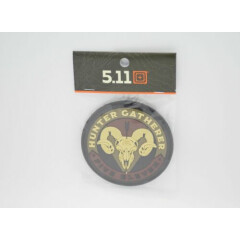 5.11 TACTICAL FIVE ELEVEN HUNTER GATHERER PATCH LOGO PATCH HOOK/LOOP BACKING NEW