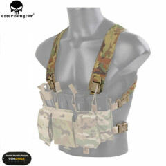 EMERSON Tactical D3CRM Chest Rig X-harness kit Molle Shoulder Straps Suspender