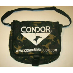 Condor Lightweight Messenger Bag Woodland Camo Shot Show Courier Shoulder Pack