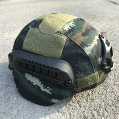 Safety Ballistic Helmets Camouflage UHMW-PE Bulletproof MICH2000B Level IIIA
