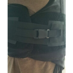 4x12 Inch Replacement Straps Body Armor Elastic BulletProof Vest with buckle