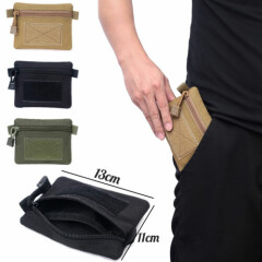 Tactical Wallet EDC Gear Coin Purse Key Card Holder Utility Pocket Pouch Bags