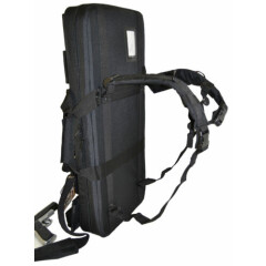 Black - Explorer Mojo Tactical Modulated Concealed Rifle Gun Case Backpack