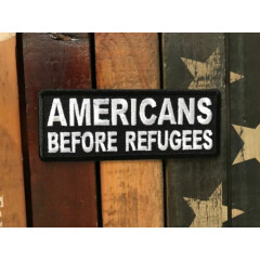 Americans Before Refugees Patch
