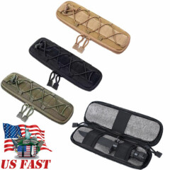 Tactical Molle Knife Pouch Holder EDC Accessories Military Outdoor Hunting Bags