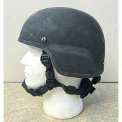 Armor Source ACH Ballistic Helmet Full Cut IIIA w/Comfort Pad System Black Large