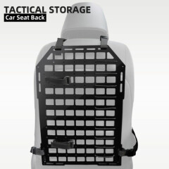 Tactical Rigid MOLLE Panel Vehicle Car Seat Back Shooting Storage 21in. x 14in.