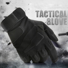 Men Anti-skid Ripstop Military Tactical Combat Hunting Riding Full Finger Gloves