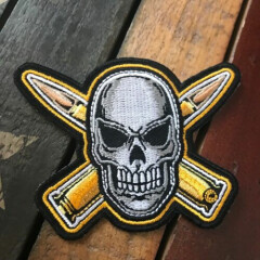 Skull with Crossed Bullets Patch