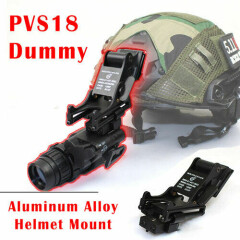 Tactical Airsoft PVS-18 NVG DUMMY Model & Aluminum Alloy Helmet Mount