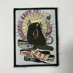 Ontario Knife Rat Morale Patch Shot Show 2020