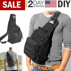 Tactical Sling Bag Pack Small Molle Assault Military Backpack Army Shoulder Bag