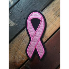Pink Ribbon Breast Cancer Awareness Patch 1.25"x3"
