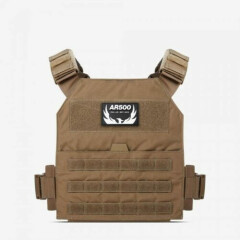 Armored Republic AR500 Veritas LITE Coyote Tan Plate Carrier / Vest