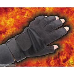 BlackHawk 8071 Spec Ops Light Assault Gloves BLACK XX-Large, Half Finger