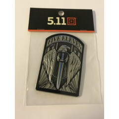 5.11 TACTICAL Morale Patch TBL Eagle Thin Blue Line Sword New