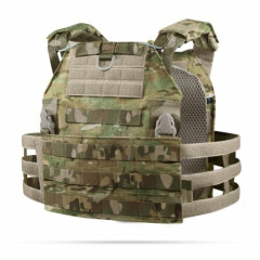 TACTICAL PLATE CARRIER VEST in MULTICAM ( Also in other colors ) by STICH PROFI 