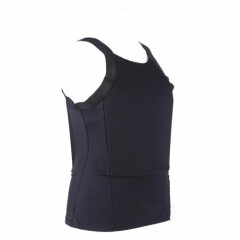 Ultra Thin Ballistic Body Armor T-shirt Vests Covert made with Kevlar NIJ IIIA