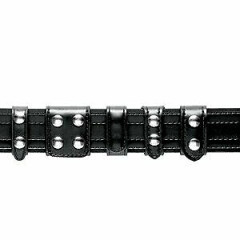 Safariland Duty Gear Chrome Snap Belt Keeper (4PACK) (Basketweave Black)