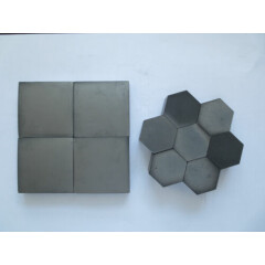 10PCS Boron carbide B4C Bulletproof tiles(50X50X10MM)