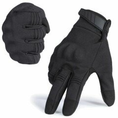 Tactical Army Military Combat Hunting Shooting Hard Knuckle Full Finger Gloves