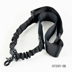 Tactical Single Point Gun Rope Quick Detach Multi-function Mission Sling Adjust