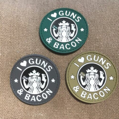 Guns & Bacon PVC Morale Patch