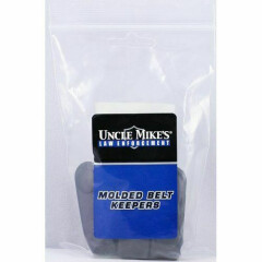 Uncle Mikes Belt Keeper Molded fits 2" Belts Black 4 pack 88653